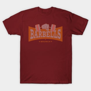 barbells, fitness work T-Shirt